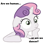 Size: 949x841 | Tagged: safe, imported from derpibooru, sweetie belle, are we human, female, lyrics, meme, solo, song reference, text, the killers, thinking, thinking sweetie belle
