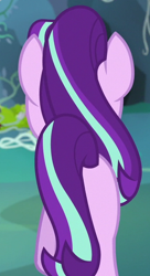 Size: 348x642 | Tagged: safe, imported from derpibooru, screencap, starlight glimmer, pony, unicorn, to change a changeling, butt, cropped, female, mare, plot, rear view, solo