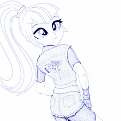 Size: 1967x1967 | Tagged: safe, artist:angelzx17, deleted from derpibooru, imported from derpibooru, sonata dusk, equestria girls, ass, claire redfield, clothes, cosplay, costume, resident evil