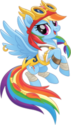 Size: 592x1040 | Tagged: safe, imported from derpibooru, rainbow dash, pegasus, pony, my little pony: the movie, bandana, clothes, female, goggles, mare, piercing, pirate, pirate dash, pirate rainbow dash, simple background, solo, transparent background, wing piercing