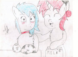 Size: 1024x744 | Tagged: safe, artist:jenjan23all, imported from derpibooru, oc, oc only, pony, simple, solo, traditional art