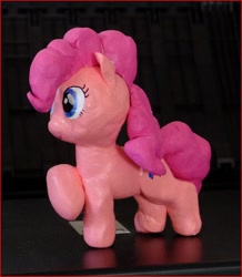 Size: 676x776 | Tagged: safe, artist:xjleiu, imported from derpibooru, pinkie pie, earth pony, pony, clay, craft, irl, photo, sculpture, solo, traditional art