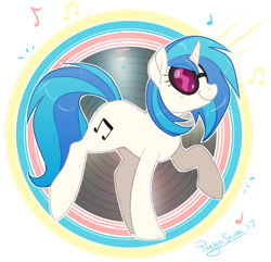 Size: 1069x1029 | Tagged: safe, artist:pixelyte, imported from derpibooru, dj pon-3, vinyl scratch, pony, unicorn, cute, female, smiling, solo