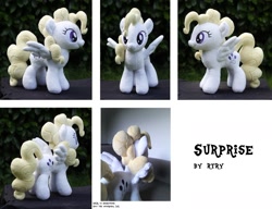 Size: 1600x1227 | Tagged: safe, artist:rtry, artist:rtryart, imported from derpibooru, surprise, pony, irl, photo, plushie