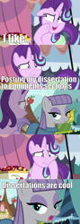 Size: 1920x5376 | Tagged: safe, edit, imported from derpibooru, screencap, starlight glimmer, rock solid friendship, exploitable meme, image macro, meme, starlight's confessions