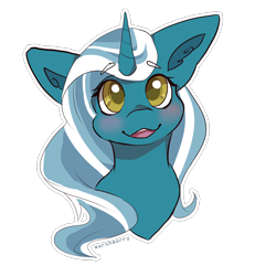 Size: 2332x2522 | Tagged: safe, artist:skylacuna, imported from derpibooru, oc, oc only, oc:fleurbelle, alicorn, pony, adorabelle, alicorn oc, bust, commission, cute, simple background, transparent background