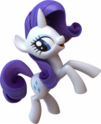 Size: 3873x4751 | Tagged: safe, artist:andrew hickinbottom, imported from derpibooru, rarity, pony, unicorn, my little pony: the movie, 3d, female, simple background, solo, white background