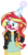 Size: 1018x1979 | Tagged: safe, artist:wesleyabram, imported from derpibooru, sunset shimmer, equestria girls, clown, clown makeup, clown nose, clownset shimmer, female, red nose, simple background, unamused, white background