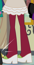 Size: 471x877 | Tagged: safe, imported from derpibooru, screencap, rose heart, equestria girls, equestria girls (movie), cropped, legs, pantshoes, pictures of legs