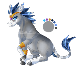 Size: 1125x964 | Tagged: safe, artist:bijutsuyoukai, imported from derpibooru, oc, oc only, oc:zodiac, hybrid, unicorn, zony, female, mare, parent:good king sombra, parent:zecora, simple background, sitting, solo, transparent background