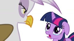 Size: 1280x720 | Tagged: safe, artist:samueljcollins1990, artist:yanoda, imported from derpibooru, gilda, twilight sparkle, griffon, abuse, bully, bullying, crying, twilybuse