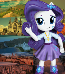 Size: 2200x2500 | Tagged: safe, artist:brayant9, imported from derpibooru, rarity, equestria girls, clothes, colombia, doll, equestria girls minis, eqventures of the minis, female, skirt, solo, toy