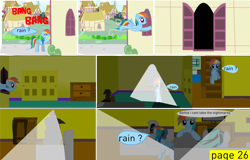 Size: 4825x3083 | Tagged: safe, artist:closingrain, artist:mellowbomb, imported from derpibooru, rainbow dash, oc, oc:closingrain, comic:calamity fateful, 1000 hours in ms paint, comic, dialogue