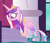 Size: 359x309 | Tagged: safe, imported from derpibooru, screencap, princess cadance, alicorn, pony, princess spike (episode), cropped, crown, female, folded wings, jewelry, mare, regalia, solo, tiara, water, wet, wet mane, wings