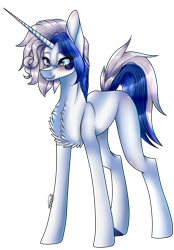 Size: 2269x3266 | Tagged: safe, artist:zen-ex, imported from derpibooru, oc, oc only, pony, unicorn, chest fluff, female, high res, mare, simple background, solo, transparent background