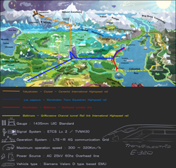 Size: 3725x3543 | Tagged: safe, edit, imported from derpibooru, construction plan, equestria, geography, high speed train, map, map of equestria, no pony, northeast corridor, railroad, railroad map, train