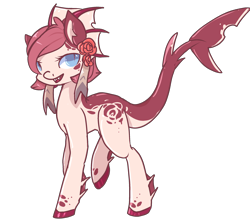 Size: 2535x2251 | Tagged: safe, artist:nutty-stardragon, imported from derpibooru, oc, oc only, oc:velvet rose, pony, sea pony, female, mare, open mouth, simple background, smiling, solo, transparent background