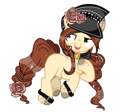 Size: 1140x1020 | Tagged: safe, artist:dl-ai2k, imported from derpibooru, oc, oc only, earth pony, pony, base used, female, hat, mare, simple background, solo, transparent background