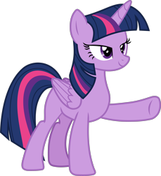 Size: 6033x6588 | Tagged: safe, artist:frownfactory, imported from derpibooru, twilight sparkle, alicorn, pony, once upon a zeppelin, .svg available, absurd resolution, female, horn, lidded eyes, mare, missing cutie mark, pointing, simple background, solo, svg, transparent background, twilight sparkle (alicorn), vector, wings