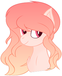 Size: 1024x1254 | Tagged: safe, artist:venomns, imported from derpibooru, oc, oc only, oc:amber, pony, bust, female, mare, portrait, simple background, solo, transparent background