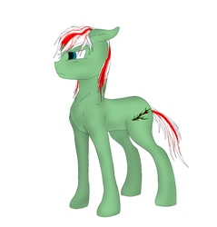 Size: 804x840 | Tagged: artist needed, safe, imported from derpibooru, oc, oc only, oc:green glaze, earth pony, pony, fallout equestria, fallout equestria: vivat littlepip, cyrillic, fanfic, fanfic art