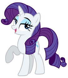 Size: 6273x7200 | Tagged: safe, artist:estories, imported from derpibooru, rarity, pony, unicorn, absurd resolution, female, raised hoof, simple background, solo, transparent background, vector