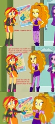 Size: 645x1446 | Tagged: safe, imported from derpibooru, adagio dazzle, aria blaze, sonata dusk, sunset shimmer, equestria girls, rainbow rocks, comic sans, screencap comic
