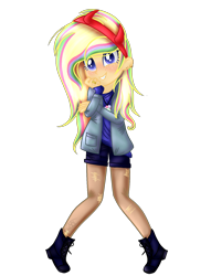 Size: 1300x1700 | Tagged: safe, artist:xxmelody-scribblexx, imported from derpibooru, oc, oc only, oc:melody scribble, equestria girls, clothes, simple background, solo, transparent background