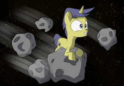 Size: 1142x794 | Tagged: safe, artist:foal, imported from derpibooru, comet tail, colt, comet, male, space, younger