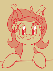 Size: 420x560 | Tagged: safe, artist:tehflah, imported from derpibooru, oc, oc only, oc:joyful ways, bat pony, monochrome, solo