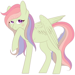 Size: 1024x1024 | Tagged: safe, artist:veincchi, imported from derpibooru, oc, oc only, pegasus, pony, simple background, solo, transparent background