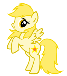 Size: 490x554 | Tagged: safe, artist:3d4d, imported from derpibooru, oc, oc only, oc:sunshine sunnystar, pegasus, pony, base used, rearing, simple background, solo, white background