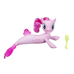 Size: 1500x1500 | Tagged: safe, imported from derpibooru, pinkie pie, seapony (g4), my little pony: the movie, irl, official, photo, seaponified, seapony pinkie pie, simple background, solo, species swap, toy, white background