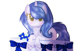 Size: 2485x1694 | Tagged: safe, artist:macaroonburst, imported from derpibooru, oc, oc only, oc:gems, pony, unicorn, chest fluff, female, mare, simple background, solo, transparent background