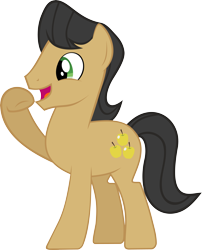 Size: 6400x7911 | Tagged: safe, artist:abydos91, imported from derpibooru, golden delicious, pony, absurd resolution, apple family member, solo