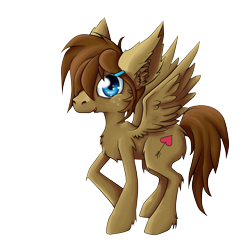 Size: 1500x1500 | Tagged: safe, artist:awkwardlyanonymous, imported from derpibooru, oc, oc only, oc:chocolate kisses, pegasus, pony, female, mare, simple background, solo, transparent background