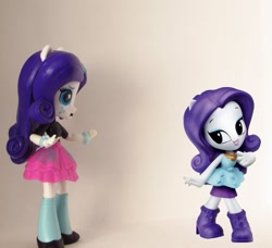Size: 891x812 | Tagged: safe, artist:whatthehell!?, imported from derpibooru, rarity, equestria girls, clothes, doll, equestria girls minis, irl, jewelry, photo, shoes, skirt, toy, ultra minis