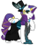 Size: 1292x1487 | Tagged: safe, artist:/d/non, imported from derpibooru, rarity, pony, unicorn, cabaret goth, ear piercing, earring, eyelashes, eyeshadow, feather, feather boa, female, gem, goth, gothity, hat, horn ring, jewel, jewelry, lidded eyes, makeup, mare, necklace, piercing, simple background, tail ring, top hat, transparent background