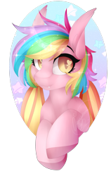 Size: 1609x2553 | Tagged: safe, artist:jacobdawz, imported from derpibooru, oc, oc only, oc:paper stars, bat pony, pony, bat pony oc, female, gift art, heart eyes, mare, simple background, solo, transparent background, wingding eyes