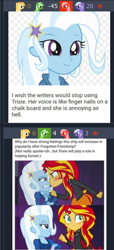 Size: 450x983 | Tagged: safe, imported from derpibooru, sunset shimmer, trixie, equestria girls, equestria girls series, forgotten friendship, rainbow rocks, female, image macro, lesbian, meme, shipping, suntrix