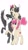Size: 600x1065 | Tagged: safe, artist:laps-sp, imported from derpibooru, oc, oc only, oc:errie, oc:iridescent amour, oc:passionate spade, hybrid, pegasus, pony, colored wings, female, filly, interspecies offspring, mare, multicolored wings, offspring, offspring's offspring, pale belly, parent:discord, parent:fluttershy, parent:princess cadance, parent:shining armor, parents:discoshy, parents:shiningcadance, simple background, white background, white belly