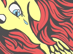 Size: 2232x1648 | Tagged: safe, artist:php106, imported from derpibooru, fluttershy, crying, modern art, pop art