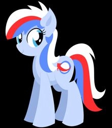 Size: 3296x3750 | Tagged: safe, artist:reconprobe, imported from derpibooru, oc, oc only, oc:recon probe, pony, black background, female, mare, simple background, solo, standing