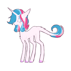 Size: 1500x1500 | Tagged: safe, artist:hyshyy, imported from derpibooru, oc, oc only, oc:winter dawn, pony, unicorn, female, mare, simple background, solo, transparent background