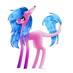 Size: 1024x1024 | Tagged: safe, artist:hyshyy, imported from derpibooru, oc, oc only, earth pony, pony, female, leonine tail, mare, simple background, solo, transparent background