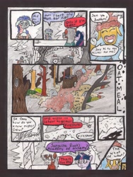 Size: 4605x6113 | Tagged: safe, artist:oatmeal155, imported from derpibooru, twilight sparkle, oc, oc:cinnamon oats, oc:sapphire cuff, cow, pony, comic:oat.meal, absurd resolution, comic