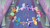 Size: 1920x1080 | Tagged: safe, imported from derpibooru, screencap, applejack, fluttershy, gallus, ocellus, pinkie pie, rainbow dash, rarity, sandbar, silverstream, smolder, spike, starlight glimmer, twilight sparkle, yona, alicorn, changedling, changeling, classical hippogriff, dragon, earth pony, griffon, hippogriff, pegasus, pony, unicorn, yak, school daze, season 8, spoiler:s08, animation error, applejack's hat, bipedal, cowboy hat, discovery family logo, error, feathered fetlocks, female, friendship always wins, hat, holding hooves, jewelry, male, mane seven, mane six, missing cutie mark, missing wing, necklace, school of friendship, somehow a unicorn again, stallion, student six, twilight sparkle (alicorn), unicorn twilight, wing hands, wingless, wings