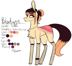 Size: 1078x996 | Tagged: safe, artist:sweetmelon556, imported from derpibooru, oc, oc only, oc:blodwyn, earth pony, pony, female, mare, reference sheet, simple background, solo, transparent background