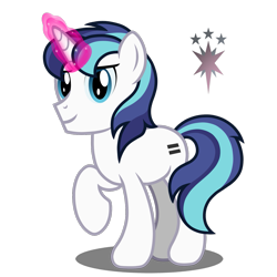 Size: 1417x1417 | Tagged: safe, artist:stellardusk, imported from derpibooru, shining armor, pony, alternate cutie mark, alternate design, alternate hairstyle, alternate universe, equal cutie mark, magic, magic aura, male, simple background, solo, transparent background