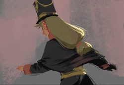 Size: 1024x705 | Tagged: safe, artist:ciyunhe, imported from derpibooru, applejack, human, female, hat, humanized, military uniform, shako, solo